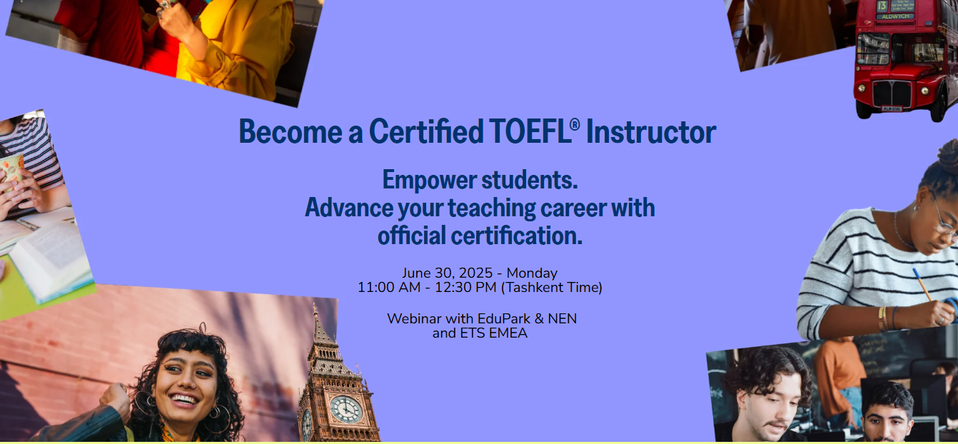 Become a Certified TOEFL® Instructor